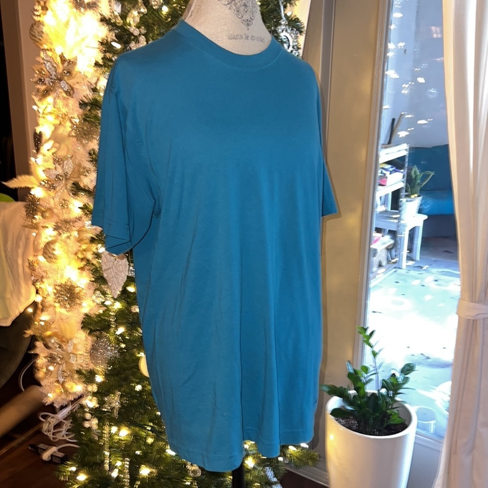 Eddie Bauer teal blue men’s shortsleeve tee shirt XL t-shirt​​ - Picture 3 of 10